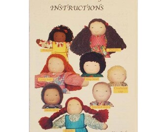 Waldorf Doll Hair Instruction Booklet