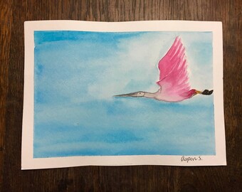 Roseate Spoonbill Landscape-small