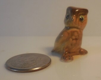 Hagen Renaker 2 tone Brown Barn Owl