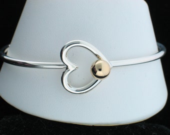 Cape Cod Cranberry Heart Bracelet