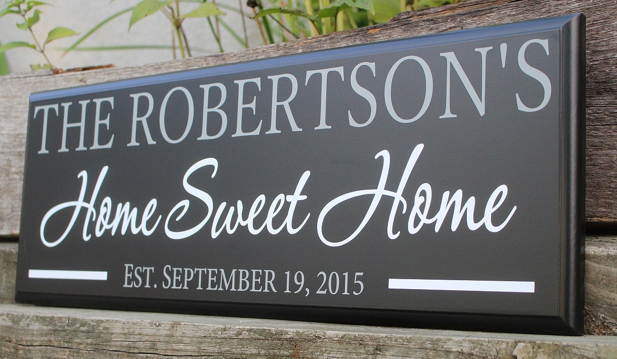 Home Sweet Home Sign Home Sign Housewarming Gift Home Sweet Home Wall   Il Fullxfull.820636355 Dt8f 