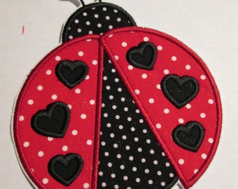 Iron On Applique - Ladybugs - All Variations -- SHIPS FAST