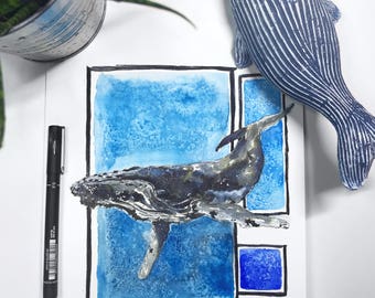 Contemporary - Watercolour Original
