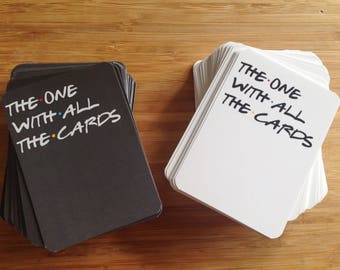 The One With All the Cards - Friends TV - Cards Against Humanity Parody (Printable Download)