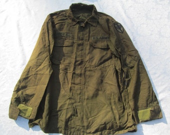 Vintage Military Man's Flying Shirt - High Temperature Resistant OG - 106