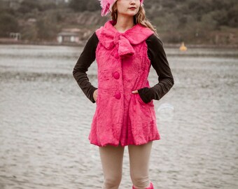 flamingo costume headdress