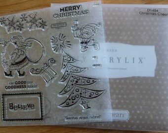 Close to My Heart Stamp Set - Christmas Cheer D1494