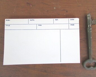 Library Checkout Cards Vintage Paper Ephemera