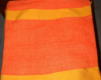 Hand woven tote bag