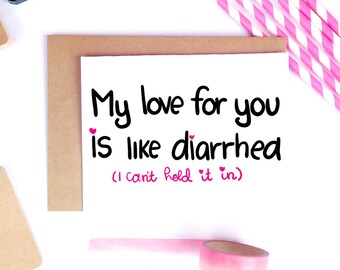 Funny Valentine Card Sexy Valentine's Day Card Card