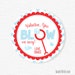 Valentine's Day Bubble Tags, You BLOW Me Away Tag, Bubble Gum Valentines, Valentine Tags, Bubbles Tag, Personalized