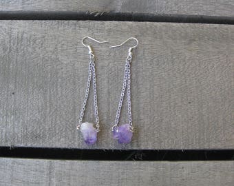 Amethyst Dangle Earrings