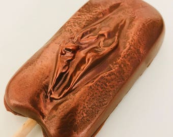 Voluptuous Vagina Belgian Chocolate 100g (EXPLICIT)