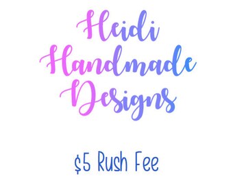 Rush Fee | Expedite My Order |