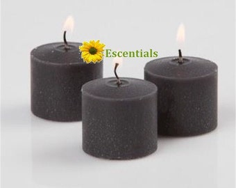 Black Votive Candle - 2 Pack