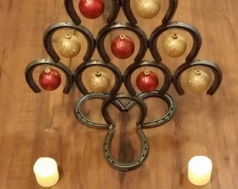 Horseshoe Christmas tree
