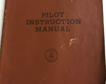 Pilot Instruction Manual 1958