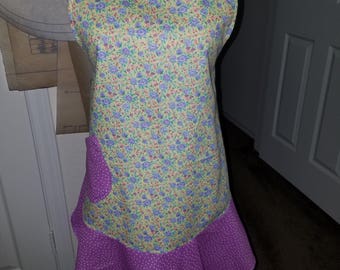 Floral Womans apron