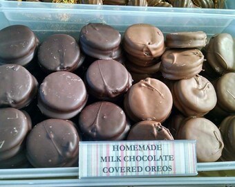 Belgian Chocolate dipped Oreos