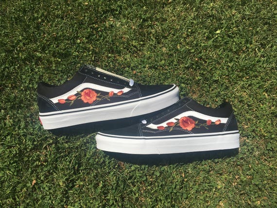 vans con la rosa rossa vans con la rosa rossa