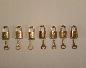 Authentic Louis Vuitton Lock and Key