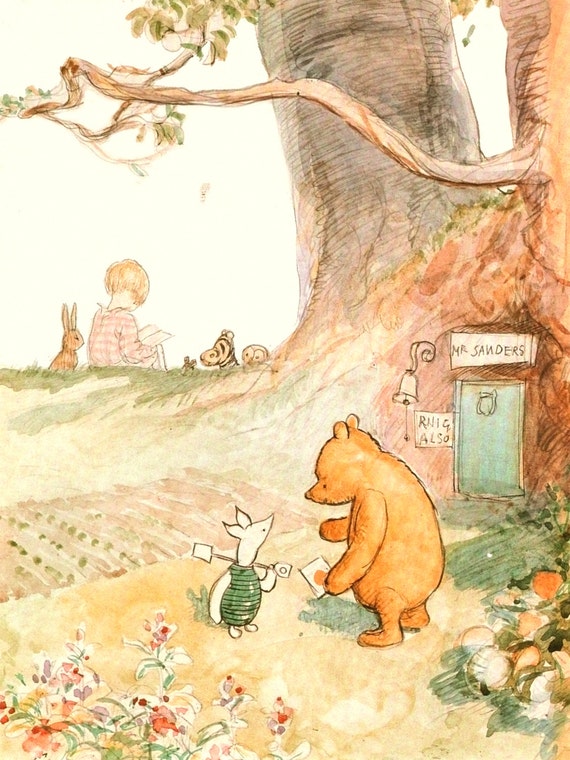 NEW Classic Winnie the Pooh Prints