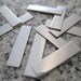 1/4"x1 1 /4" (6MMx32MM) Rectangle Stamping Blanks, 22g Stainless Steel - AWESOME Silver Alternative RT02-10