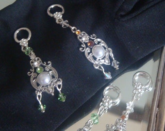Hourglass Hearing Aid Charms