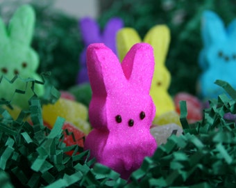 Easter Peeps Hanging Out