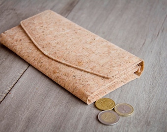 Cork/Cork: wallet, recycled wallet
