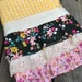 Sweet and colorful kitchen ruffle towel