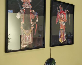 Shadow box, Chinese opera.