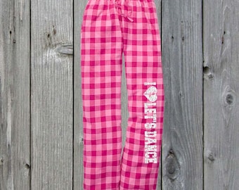 Let's Dance Flannel Pant