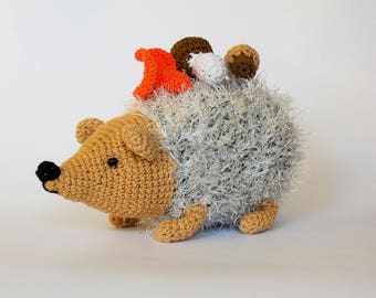 Amigurumi crochet pattern hedgehog