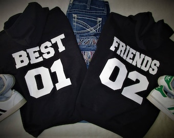 Best Friend Matching Hoodies