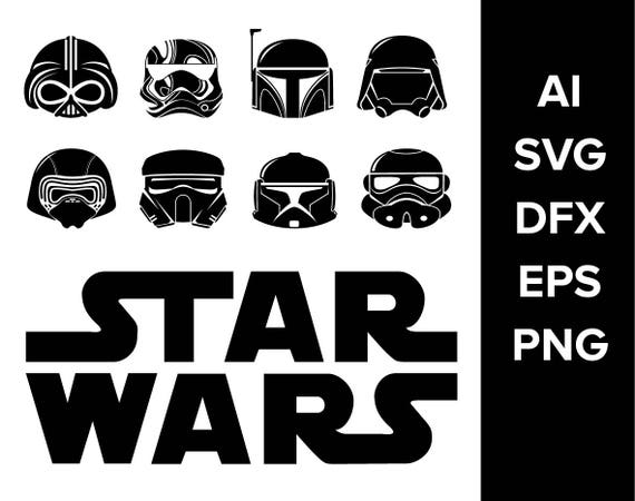 Download Star wars svg vector, strom troopers svg, instant download ...