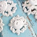 Cast Iron Drawer Pull-Kitchen Fixture-Shabby Chic White-Drawer Hardware-Decorative Knobs-Dresser Pulls-Shabby Knobs-Knobs-Cottage Style