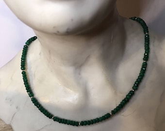 Emerald necklace
