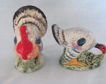 Turkey Salt and Pepper Shaker Set 50's