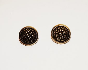 Vintage Sterling 0.60" Earrings.