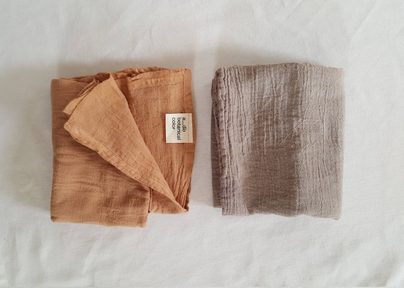 Botanically Dyed Floursack Tea Towel / Kitchen Linens / Naturally Dyed ...