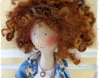 Interior textile doll