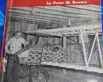 Modern aircraft series 1970 vintage aviation book guide to homebuilts Peter M Bower vintage aviation book planes aircraft book