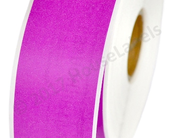 6 Rolls; 350 Labels per Roll of PURPLE HouseLabels DYMO-Compatible 30252 Address Labels (1-1/8" x 3-1/2") -- BPA Free!