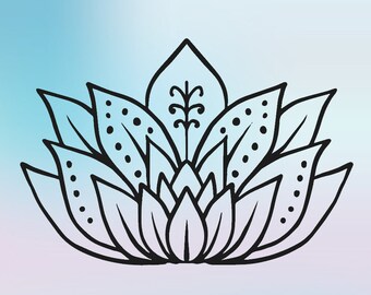 Free Free 91 Simple Lotus Flower Mandala Svg SVG PNG EPS DXF File