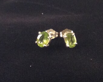 Peridot Earrings!!!! Great Color.