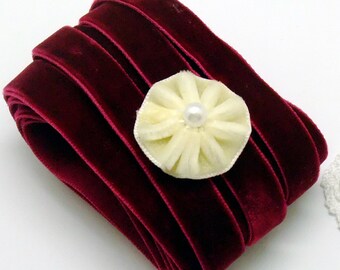 3/8 Velvet Ribbon - 5 yards (RN004 - C5)