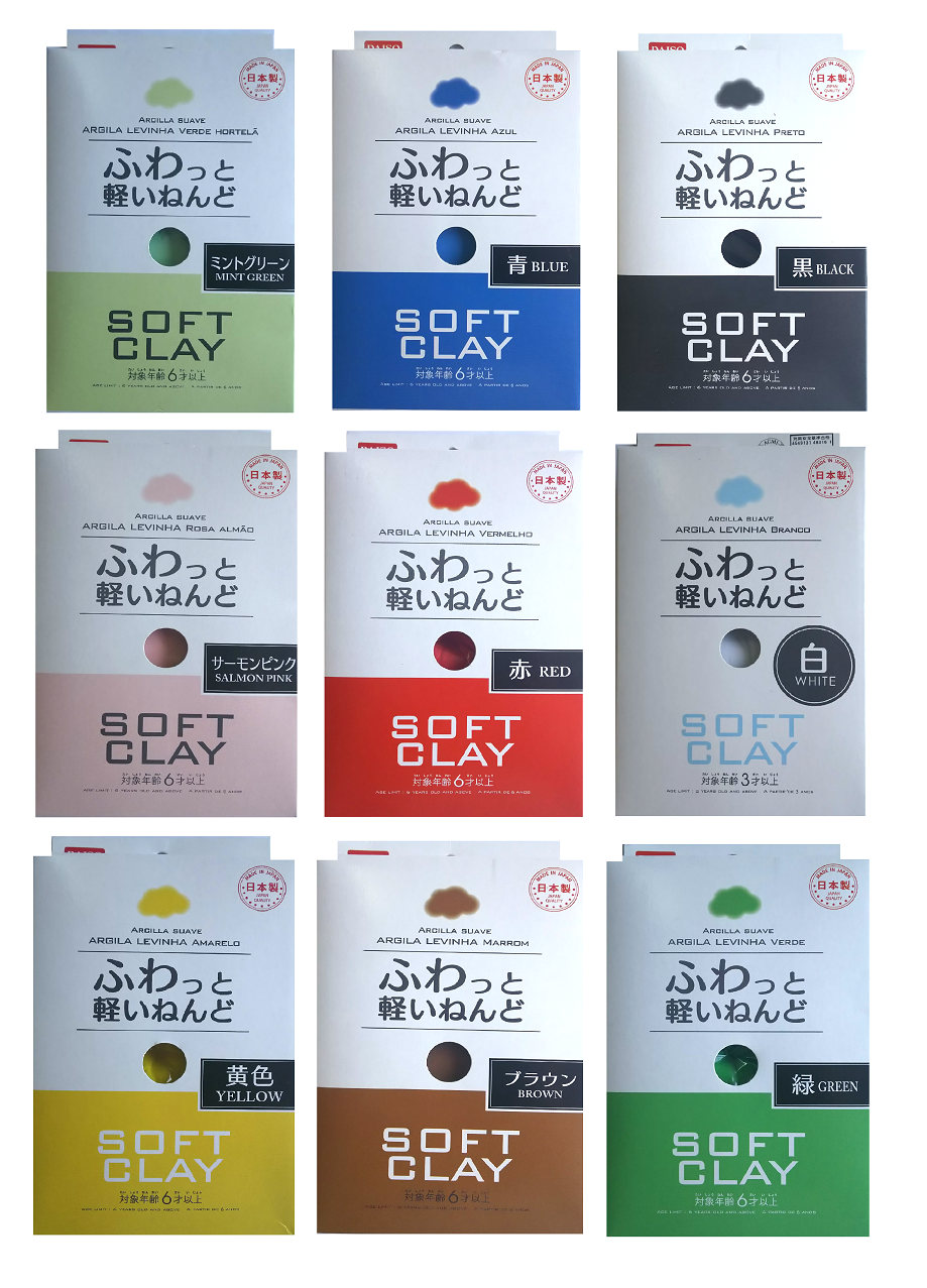 Daiso Soft Clay Japanese DIY