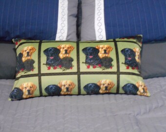 Labrador retriever decorative throw pillow