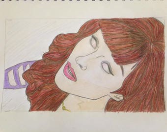 Rowena - 6 x 10.5 Art Print